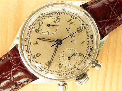 breitling 1196 venus|Breitling chronograph with Venus movement 1951.